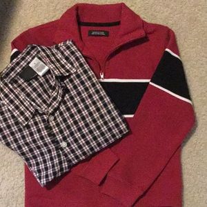 Boys Size 6 shirt and sweater